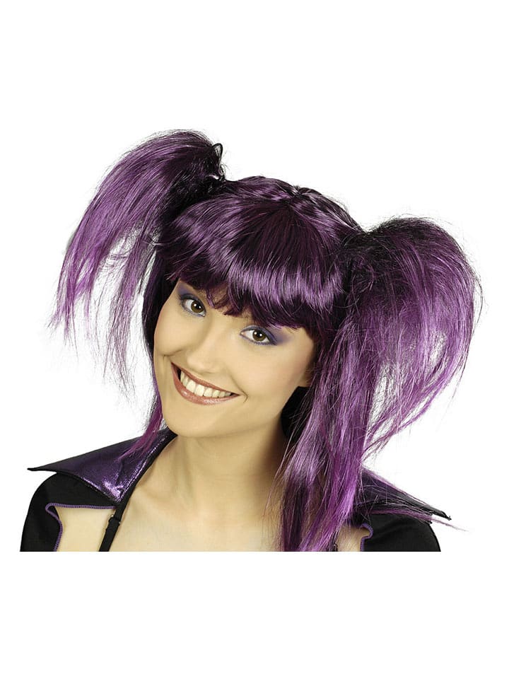 CHAKS Peruka w kolorze fioletowym rozmiar: onesize