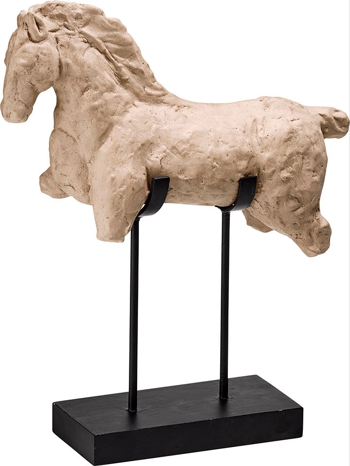 heine home Figurka dekoracyjna w kolorze beżowym - 35,5 x 40 x 12,5 cm rozmiar: onesize