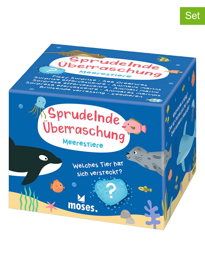 moses. Bąbelkowa niespodzianka (2 szt.) - 2+ (produkt niespodzianka) rozmiar: onesize