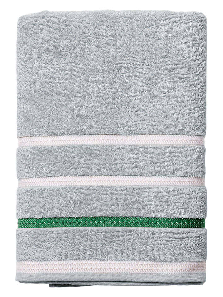 Benetton Ręcznik prysznicowy w kolorze jasnoszarym rozmiar: 70x140 cm