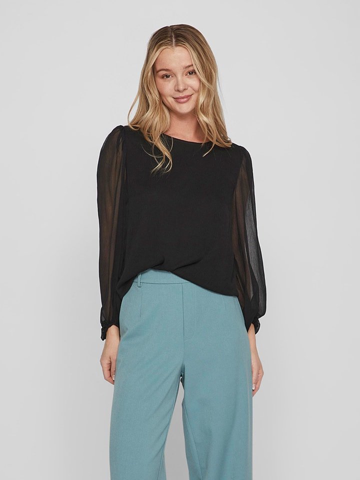 Vila Bluzka w kolorze czarnym rozmiar: 40