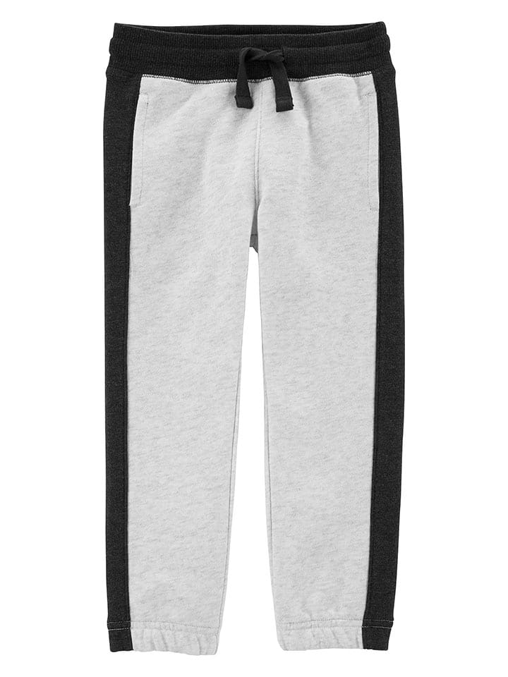 OshKosh Spodnie dresowe w kolorze szaro-czarnym rozmiar: 98