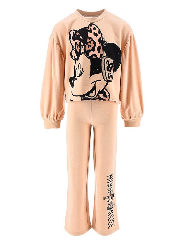 Disney Minnie Mouse 2-częściowy zestaw "Minnie" w kolorze beżowym rozmiar: 104