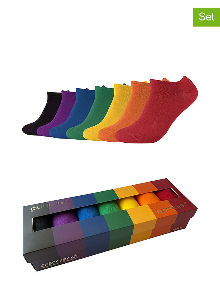 camano Skarpety (7 par) w różnych kolorach rozmiar: 39-42