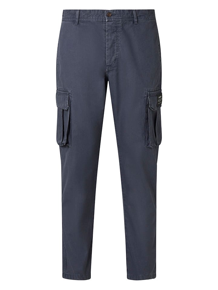 Ecoalf Bojówki w kolorze granatowym rozmiar: W32