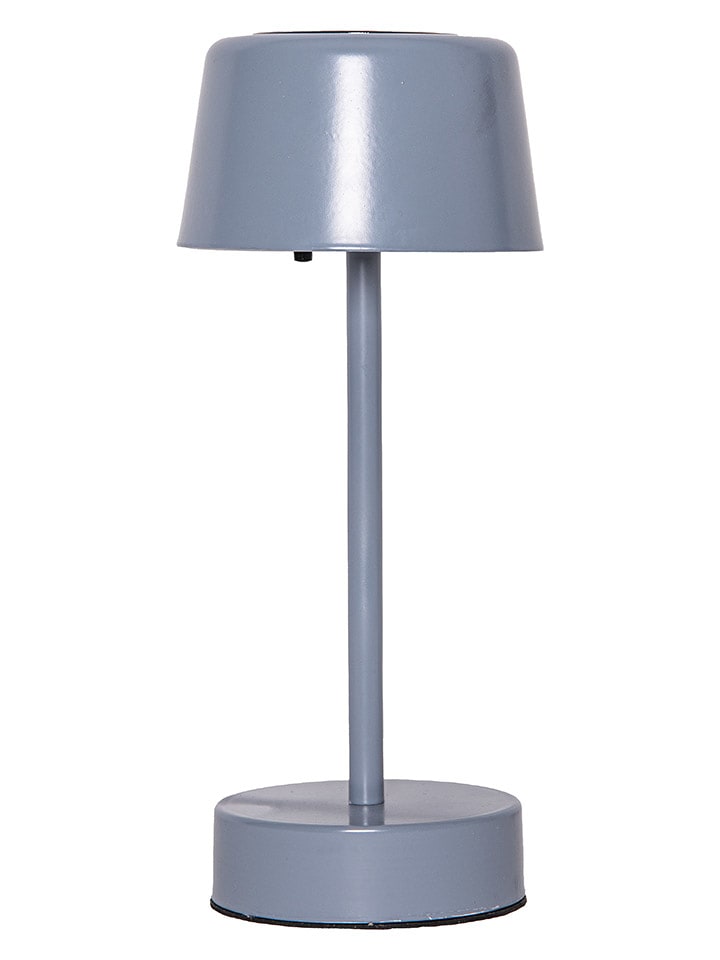 STAR Trading Solarna lampa LED "Solei" w kolorze szarym - 12 x 26,5 cm rozmiar: onesize