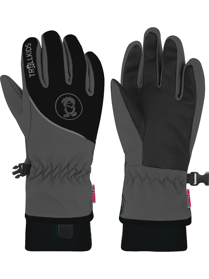 Trollkids Rękawiczki funkcyjne "Trolltunga" w kolorze szarym rozmiar: 5