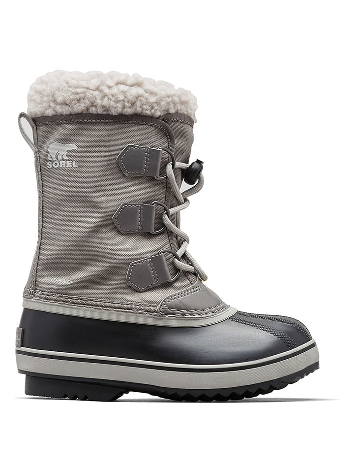 Sorel Botki zimowe "Pac" w kolorze szarym rozmiar: 30