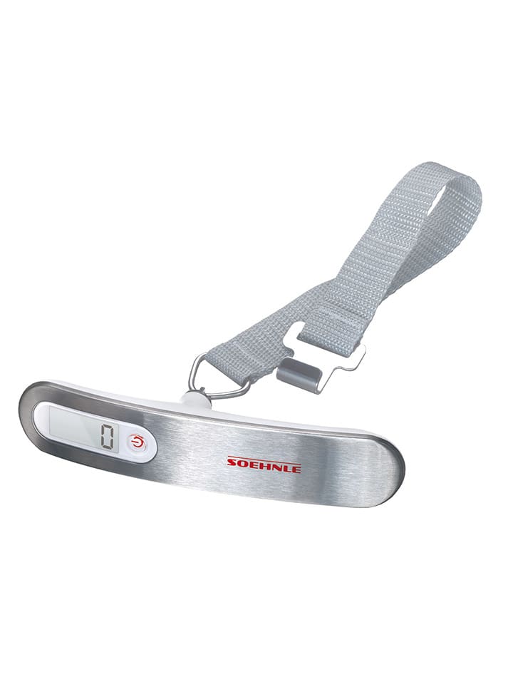 Soehnle Waga bagażowa w kolorze srebrnym - dł. 15 cm rozmiar: onesize
