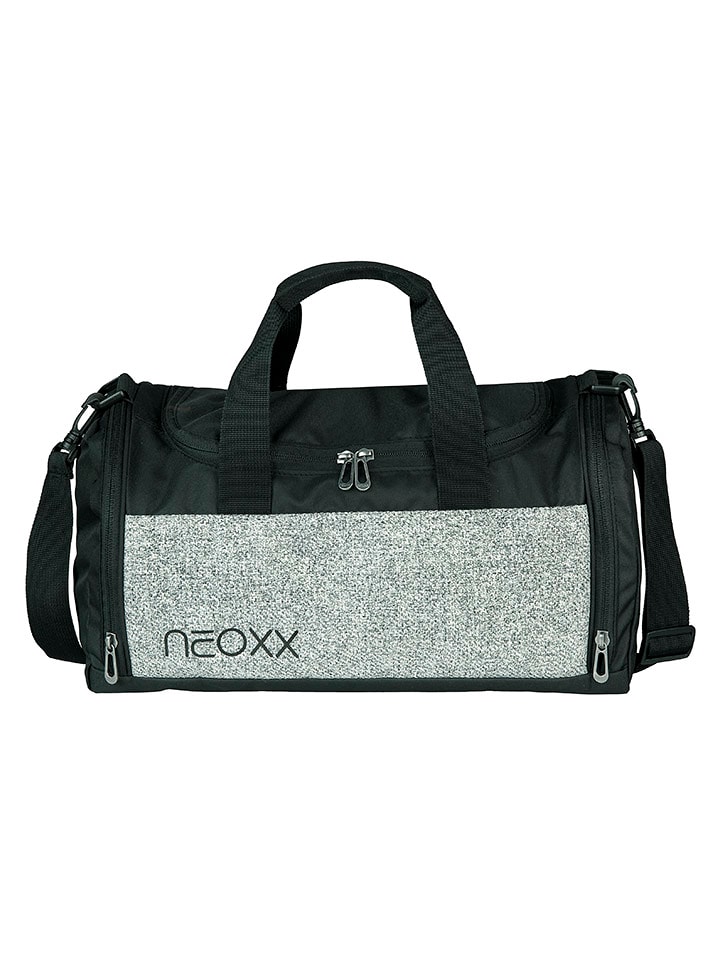 neoxx Torba sportowa "Champ" w kolorze szaro-czarnym - 41,5 x 22,5 x 20 cm rozmiar: onesize
