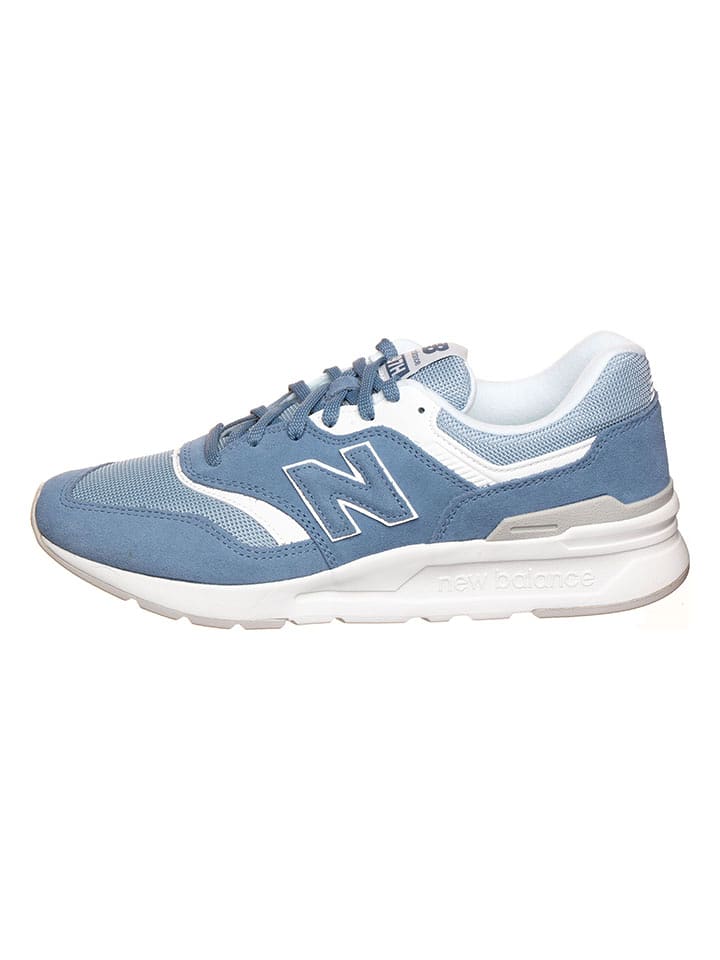 New Balance Skórzane sneakersy "997" w kolorze błękitnym rozmiar: 41,5