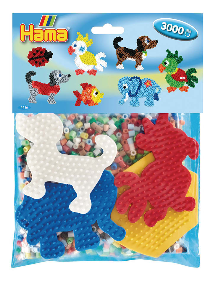 Hama Zestaw koralików do prasowanek - 5+ rozmiar: onesize