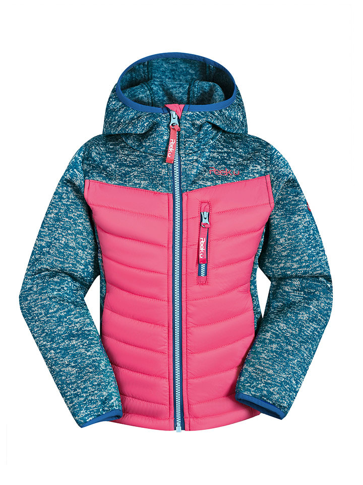 Peek U Kurtka hybrydowa "Apple" w kolorze jasnoróżowo-granatowym rozmiar: 128