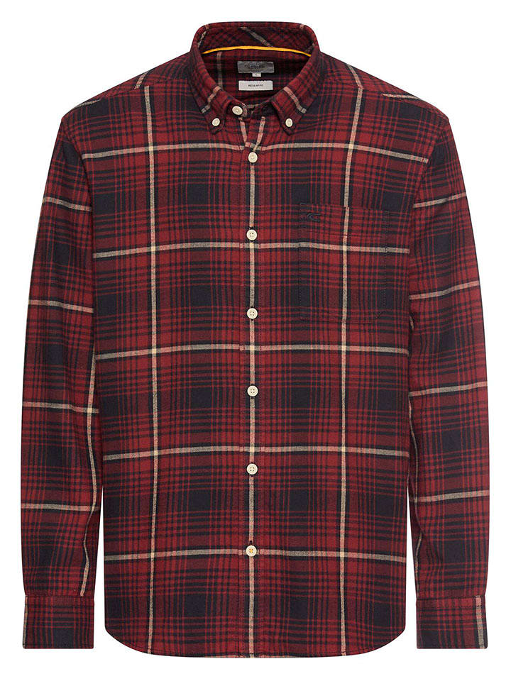 Camel Active Koszula w kolorze czerwonym rozmiar: 3XL