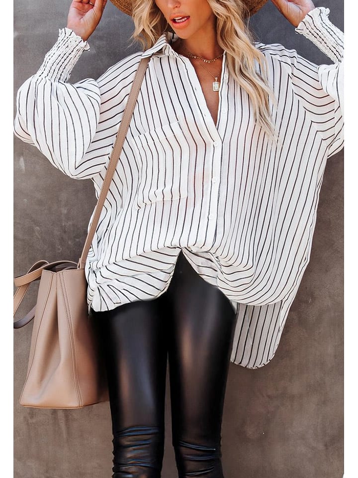 Milan Kiss Koszula w kolorze białym rozmiar: L