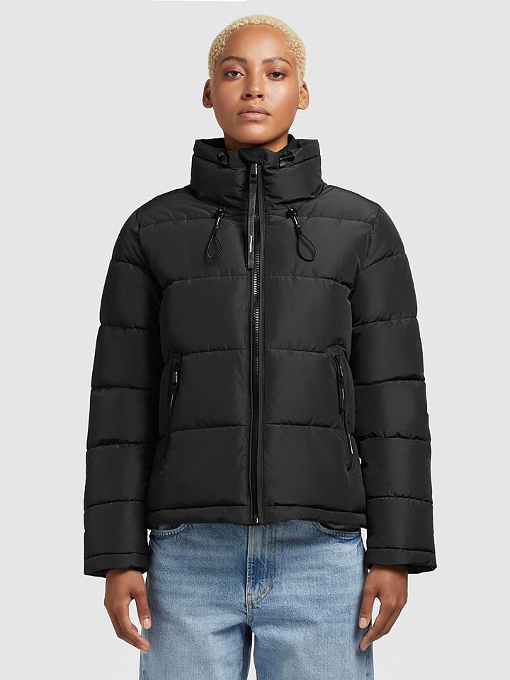 Khujo Kurtka pikowana "Tuba 3" w kolorze czarnym rozmiar: XL