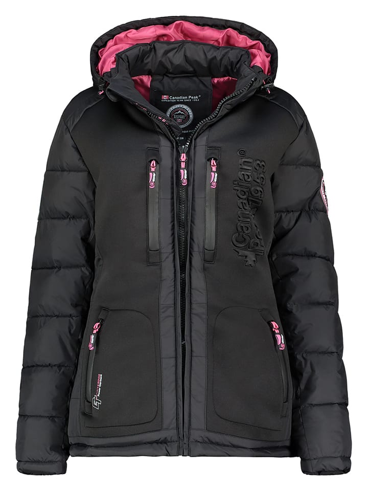 Canadian Peak Kurtka pikowana "Beachweak" w kolorze czarnym rozmiar: XL