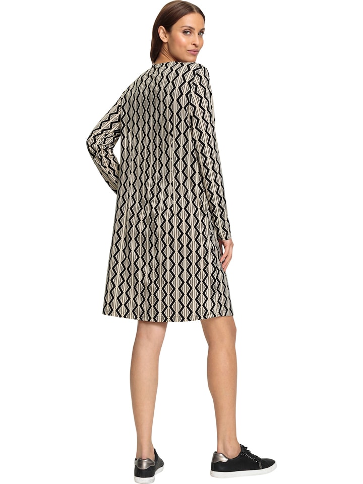 WITT WEIDEN Sukienka w kolorze beżowo-czarnym rozmiar: 52