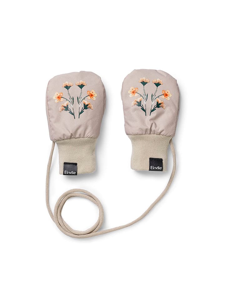 Elodie Details Rękawiczki "Meadow Flower" w kolorze jasnoróżowym rozmiar: 38-48 cm