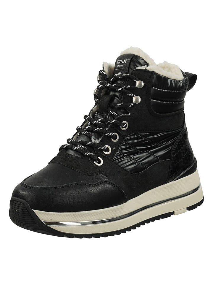 Ara Shoes Botki zimowe w kolorze czarno-kremowym rozmiar: 38