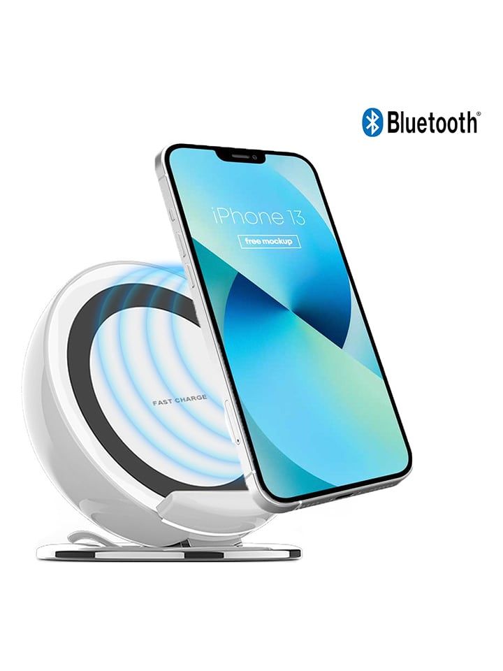 SWEET ACCESS Głośnik Bluetooth w kolorze białym ze stacją ładującą rozmiar: onesize