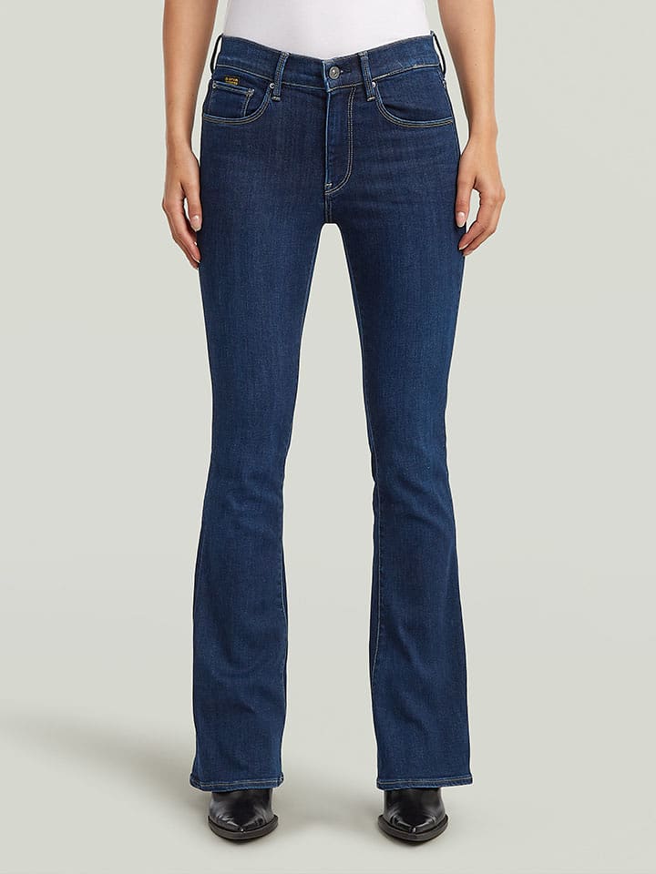 G-Star Dżinsy - Flare fit - w kolorze granatowym rozmiar: W31/L34