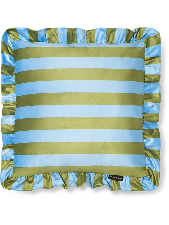 Really Nice Things Poduszka w kolorze błękitno-zielonym - 55 x 55 cm rozmiar: onesize
