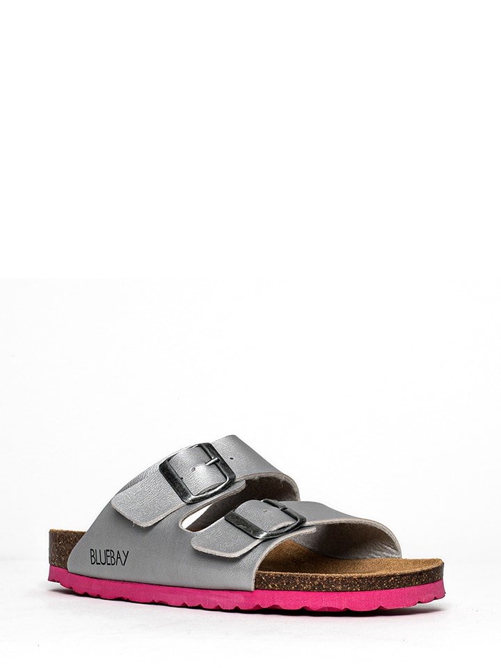 Bluebay Klapki "Aristote" w kolorze srebrnym rozmiar: 38