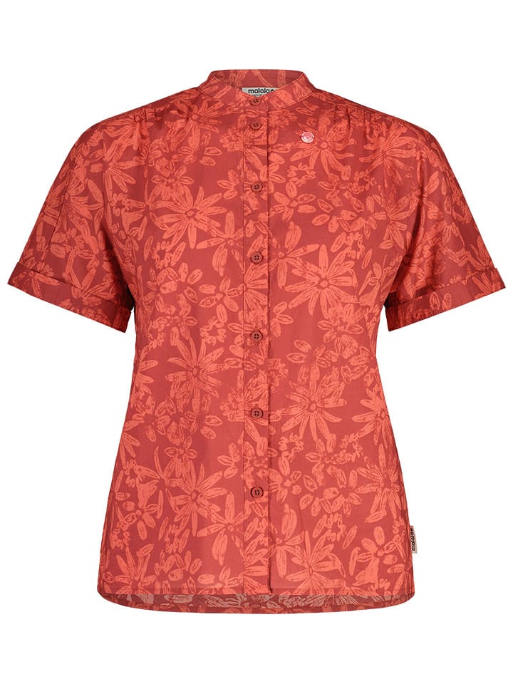 Maloja Koszula "DavennaM" w kolorze czerwonym rozmiar: M