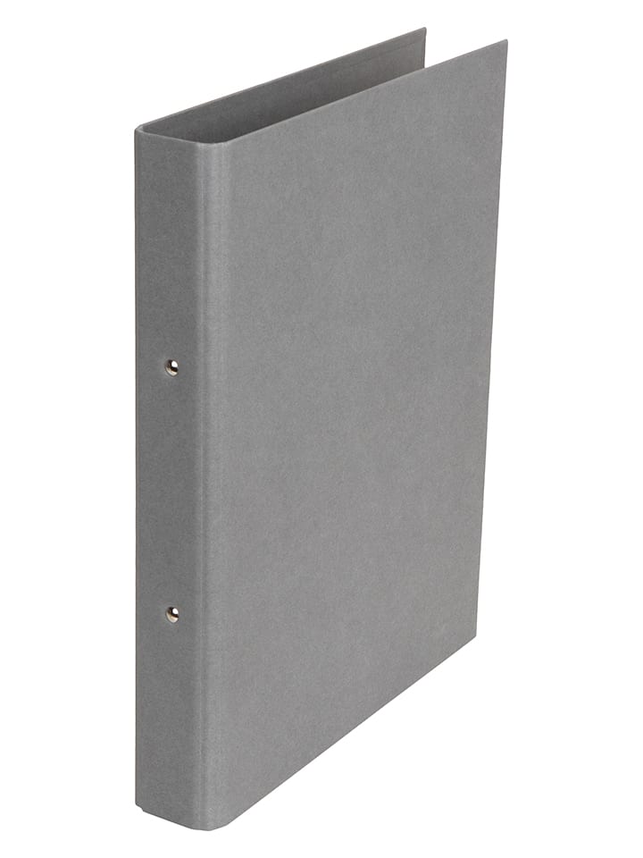 BigsoBox Segregator pierścieniowy "Ringo" w kolorze jasnoszarym - 31,5 x 25 x 5 cm rozmiar: onesize