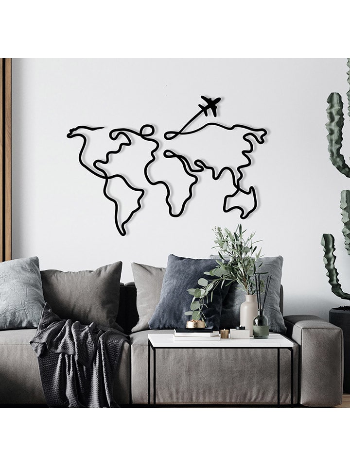 ABERTO DESIGN Dekoracja ścienna - 60 x 42 cm rozmiar: onesize