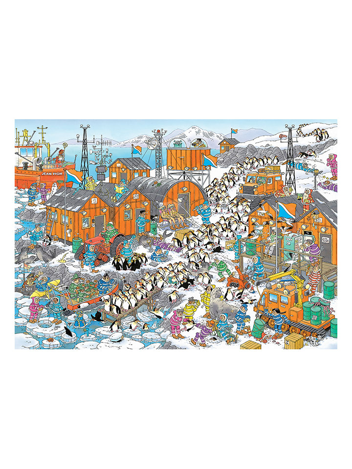 Jumbo 1000-częściowe puzzle - 12+ rozmiar: onesize