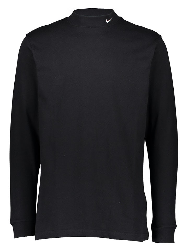 Nike Sportswear Koszulka "Life Mock" w kolorze czarnym rozmiar: XS