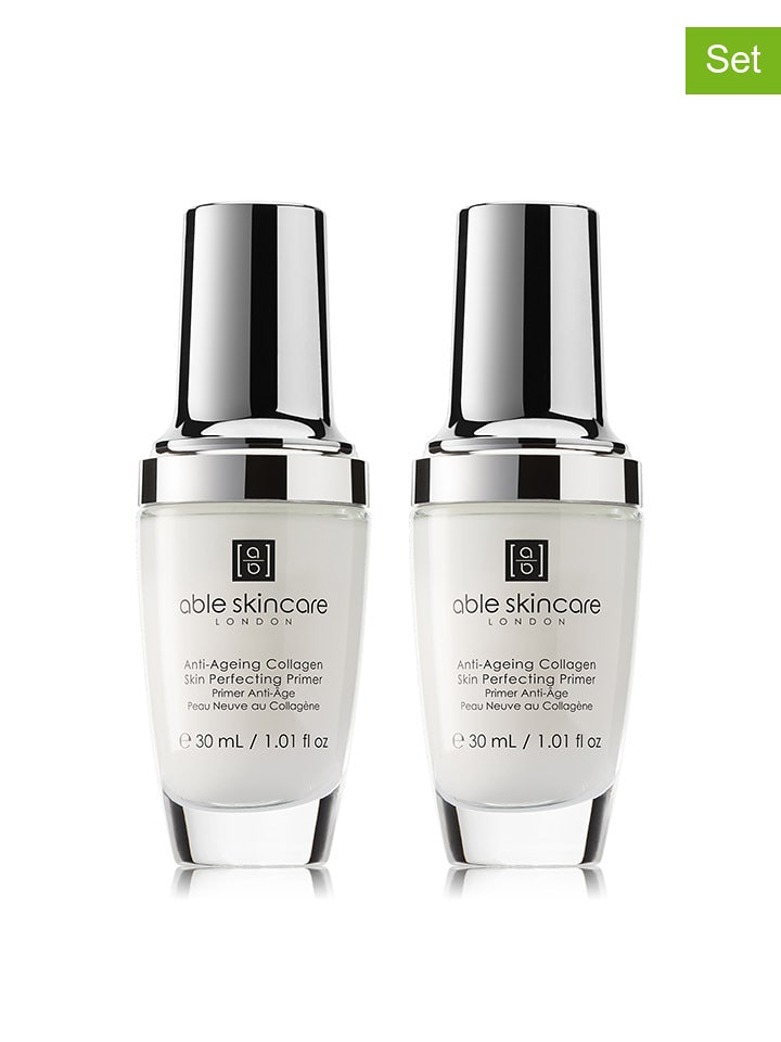 Able Skincare Bazy do twarzy (2 szt.) "Anti-Ageing Collagen" - po 30 ml rozmiar: onesize