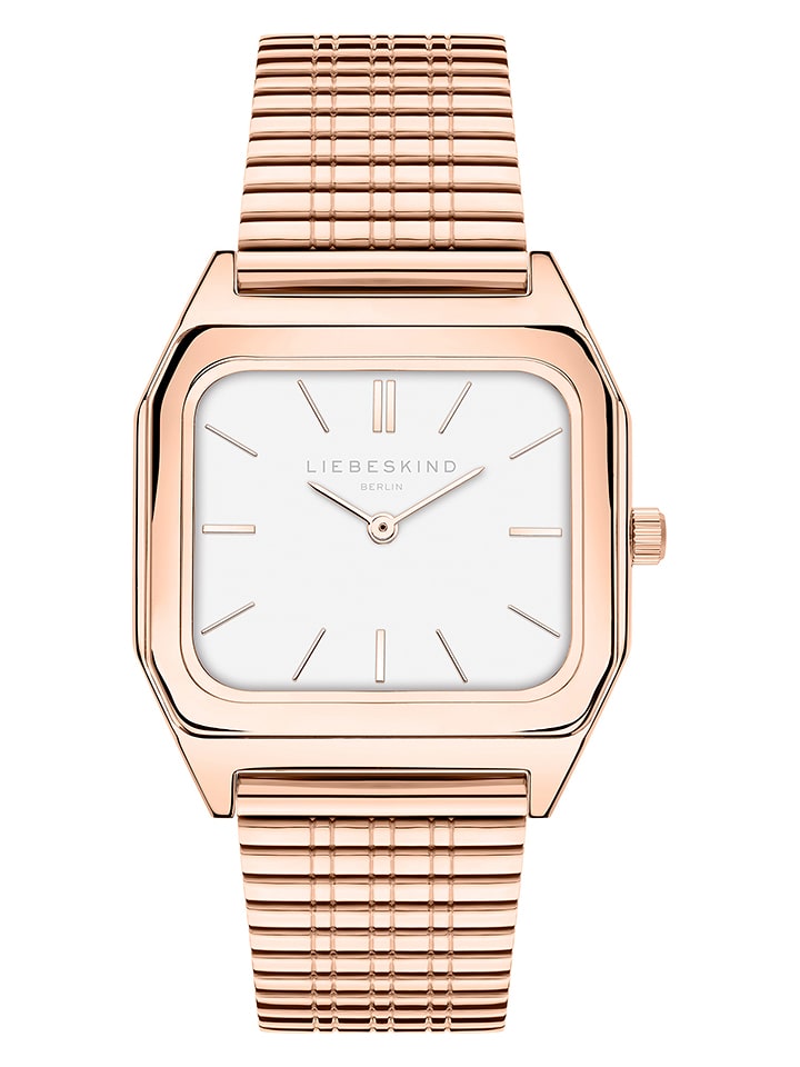 Liebeskind Zegarek kwarcowy w kolorze różowozłotym rozmiar: onesize