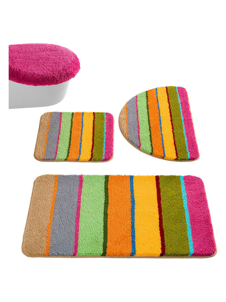 heine home Dywanik łazienkowy ze wzorem rozmiar: 70x120 cm