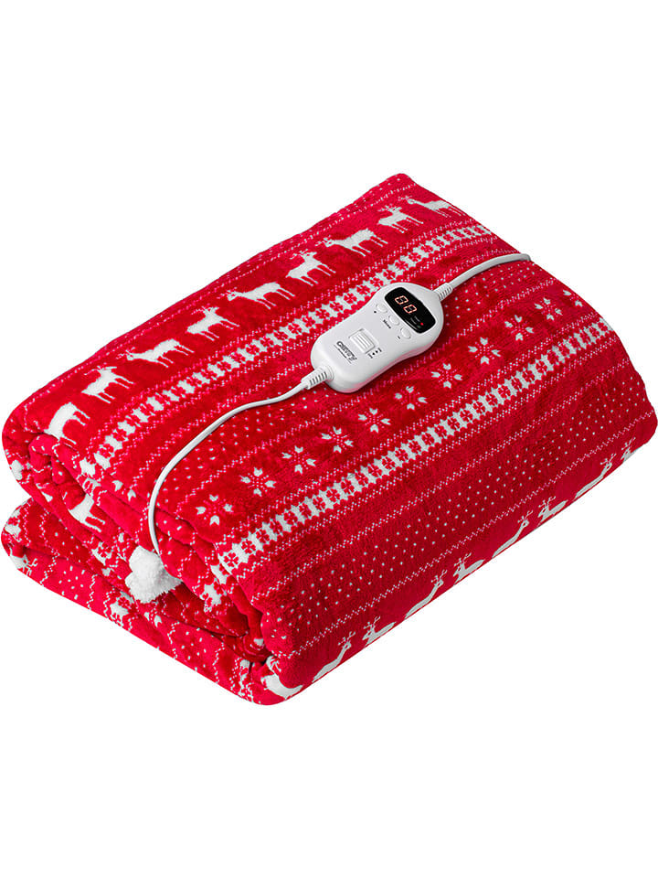 Adler Koc grzewczy "CR 7441" w kolorze czerwonym - 180 x 160 cm rozmiar: onesize