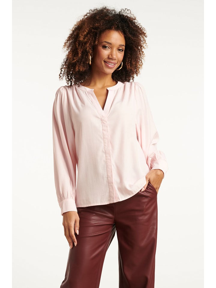 Smashed Lemon Bluzka w kolorze jasnoróżowym rozmiar: 3XL