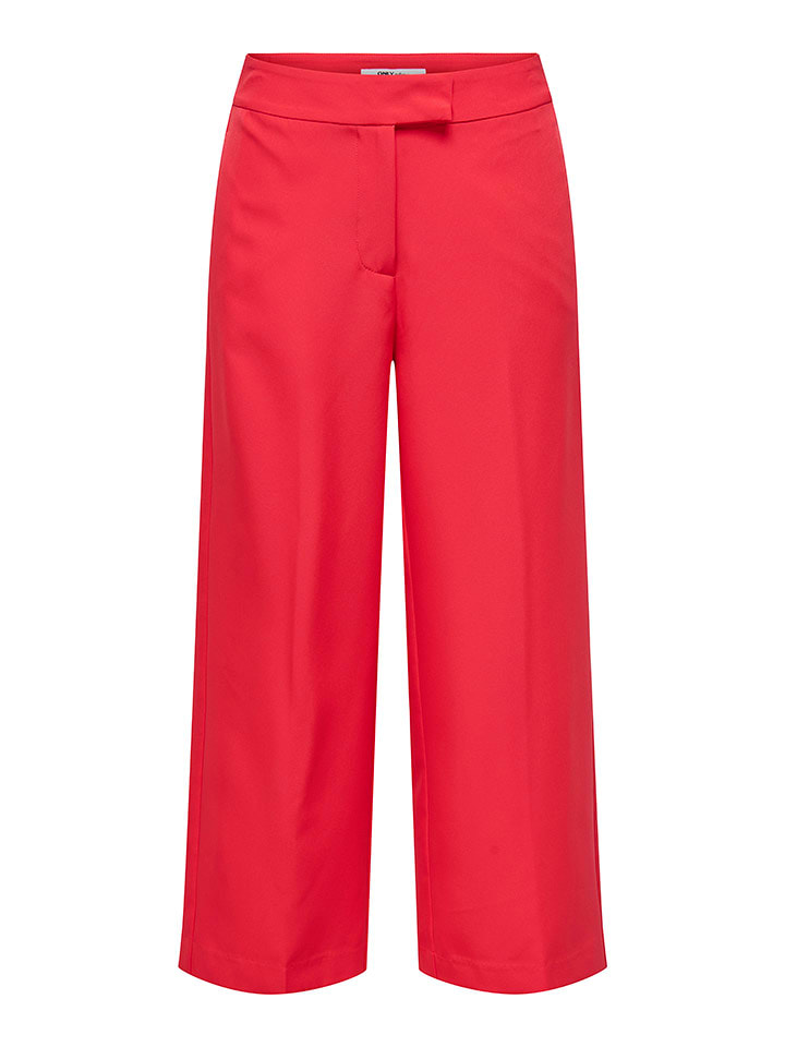 ONLY Spodnie w kolorze czerwonym rozmiar: 36