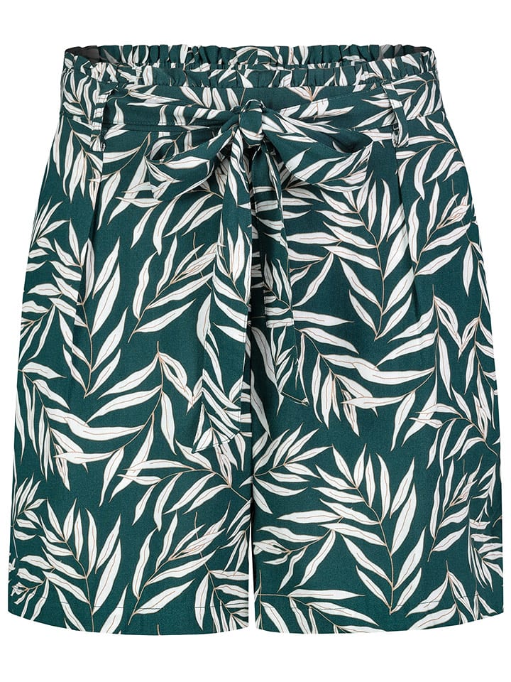 Fresh Made Szorty w kolorze morsko-białym rozmiar: XS