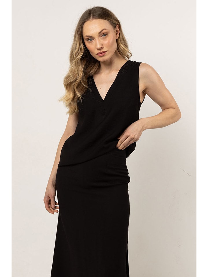 Awama Bluzka w kolorze czarnym rozmiar: S