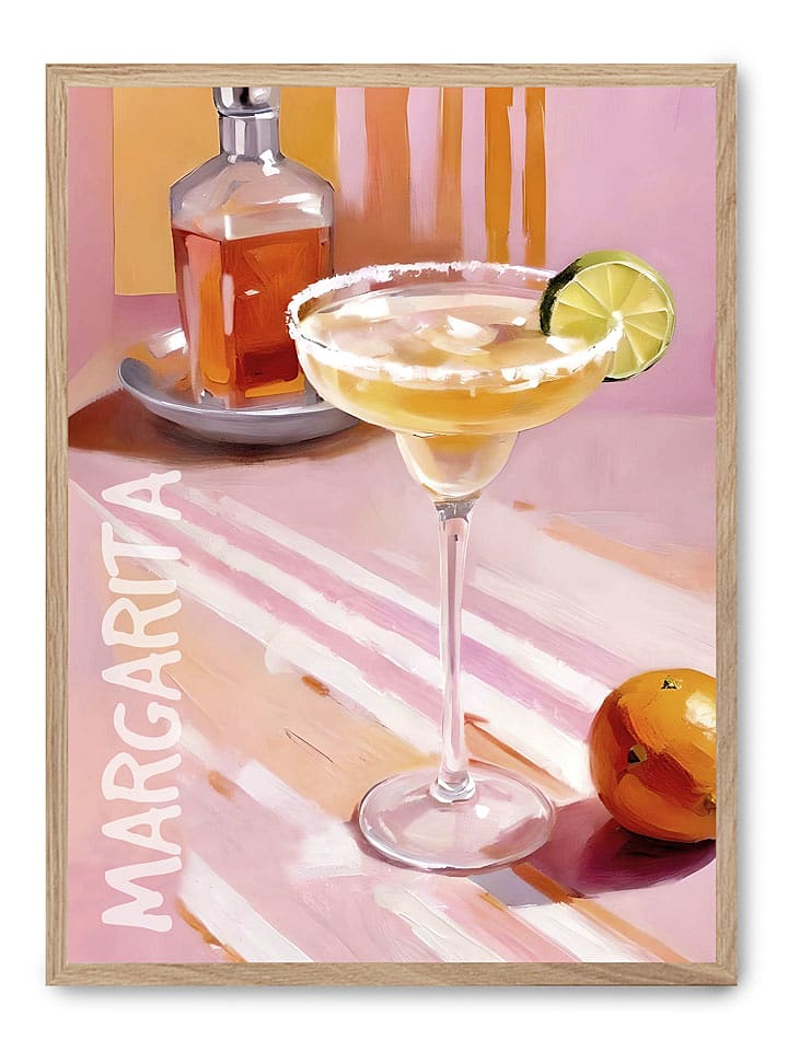 poster lab Druk artystyczny "Margarita" w ramce rozmiar: 50x70 cm