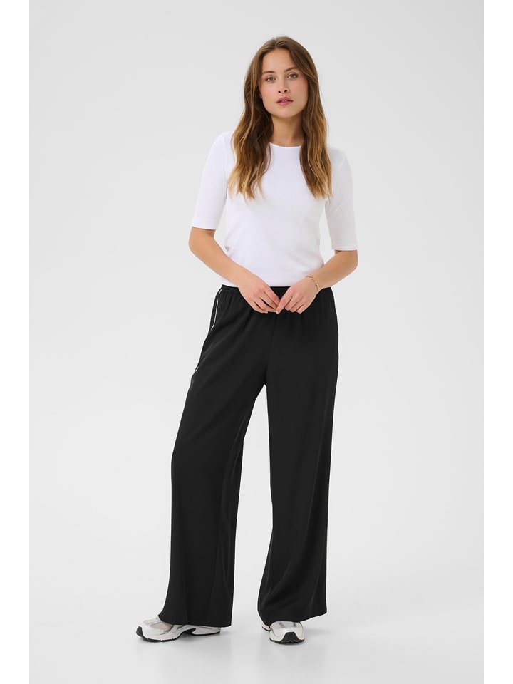 Kaffe Spodnie w kolorze czarnym rozmiar: 44