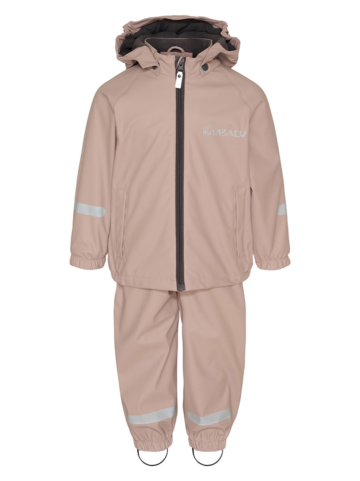 HULABALU 2-częściowy zestaw przeciwdeszczowy "Pixy" w kolorze jasnoróżowym rozmiar: 104