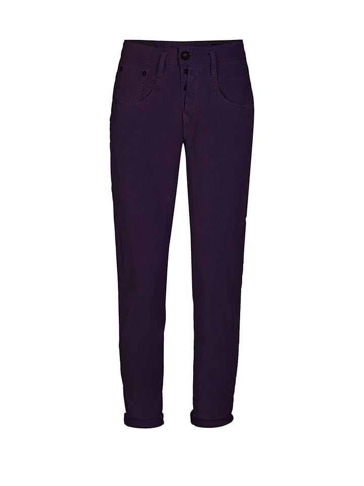 Herrlicher Spodnie w kolorze ciemnofioletowym rozmiar: W29