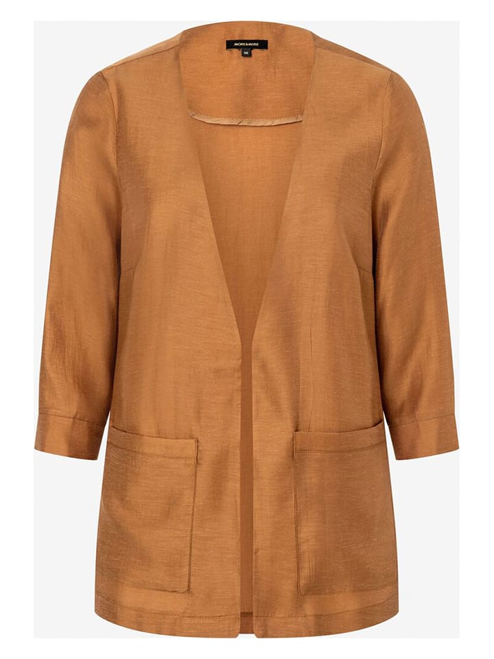 More & More Kardigan w kolorze karmelowym rozmiar: 42