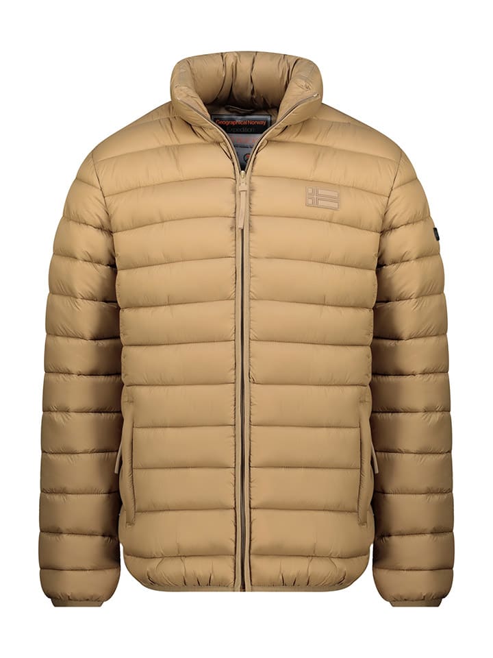 Geographical Norway Kurtka pikowana "Amichoko" w kolorze karmelowym rozmiar: S