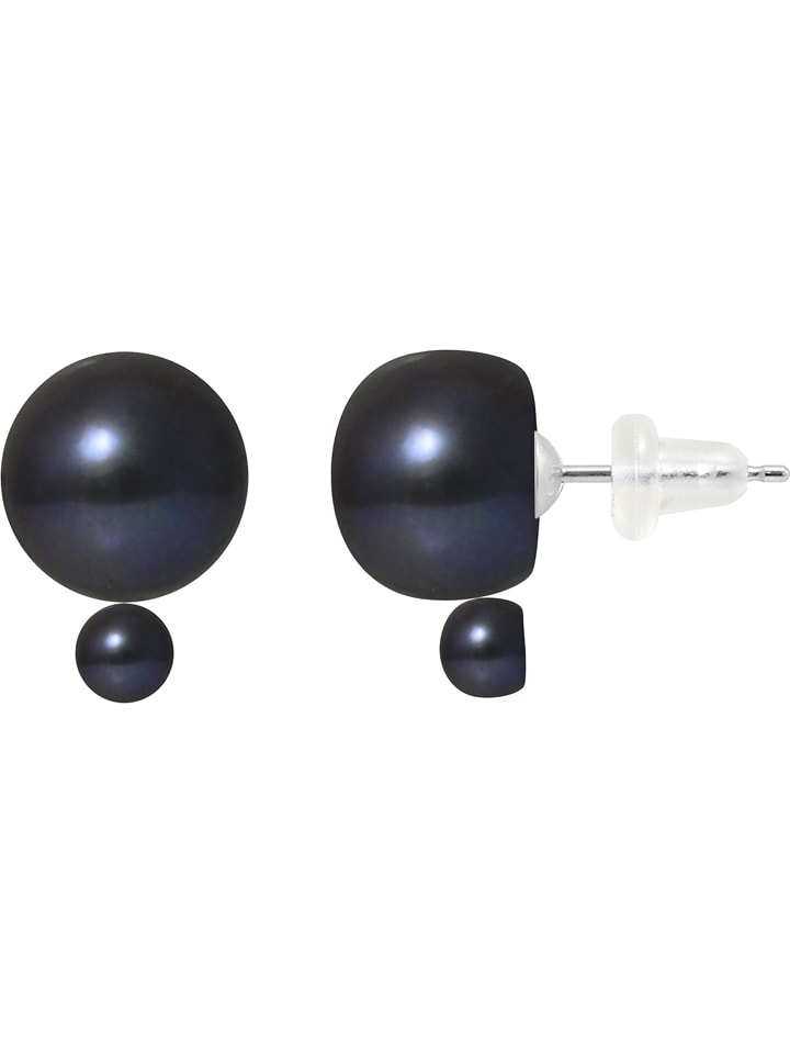 Pearline Srebrne kolczyki-wkrętki z perłami rozmiar: onesize