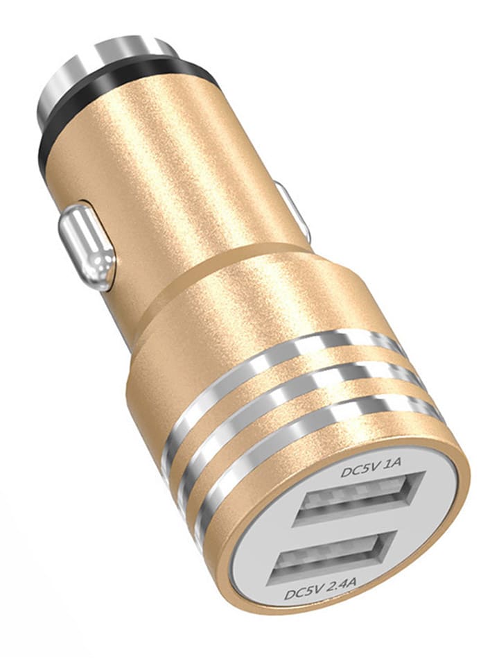 SmartCase Ładowarka w kolorze złotym do zapalniczki - 2600 mAh rozmiar: onesize