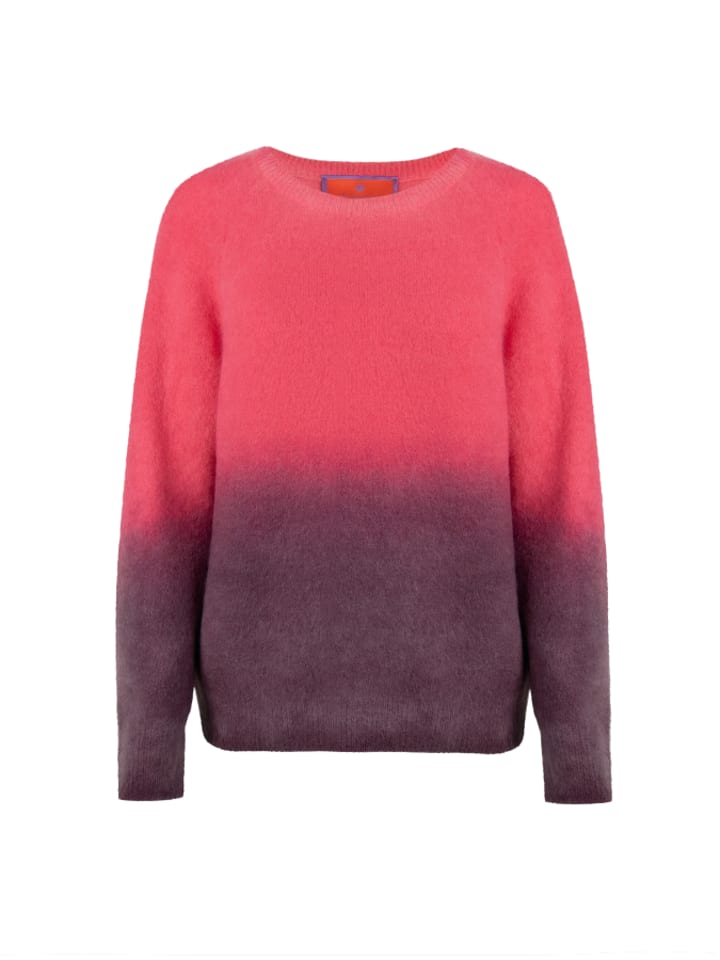 LIEBLINGSSTÜCK Sweter w kolorze różowo-fioletowym rozmiar: 48